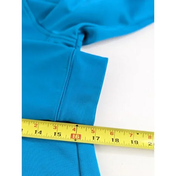 Under Armour Youth Boys Size L Blue Hoodie Loose Pullover Sweatshirt Pockets - Picture 7 of 11